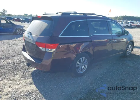 2014 Honda Odyssey Ex-L z USA, uszkodzony, nr VIN 5FNRL5H65EB037820